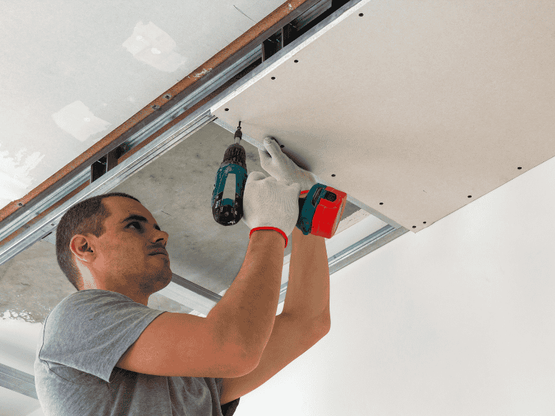 Forro de gesso acartonado: guia prático para instalar em casa