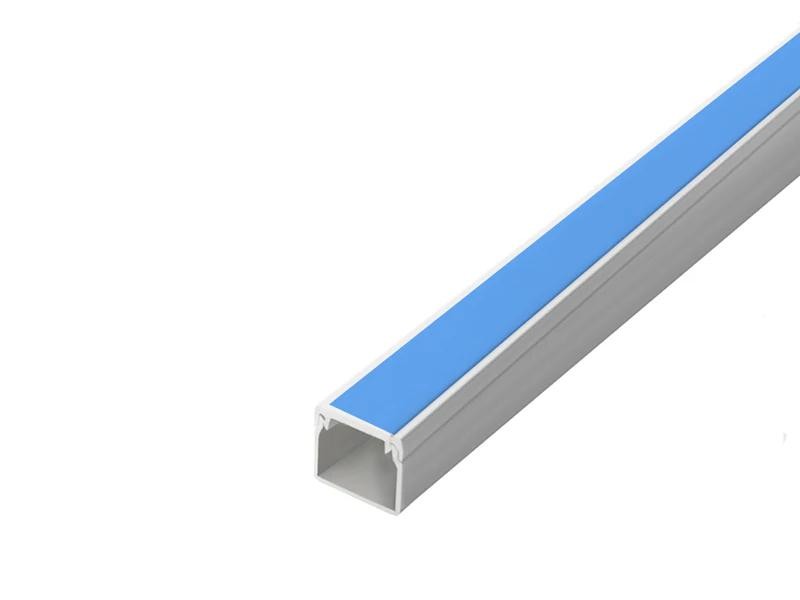 CANALETA 10X10X2M S/DIV BCO+FITA ADESIVA