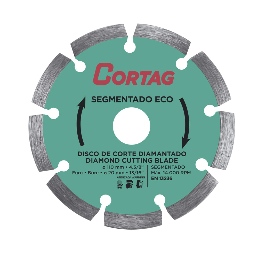DISCO DIAMANTADO CORTAG SEGMENTADO ECO