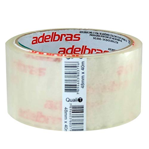 FITA ADESIVA ADELBRAS QUALITAPE TRANS 48MMX40M