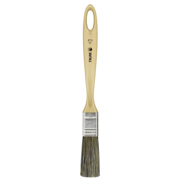 TRINCHA DUPLA TIGRE  3/4 CERDA GRIS 573
