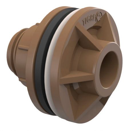 ADAPTADOR SOLDAVEL TIGRE C/FLANGE 32MMX1