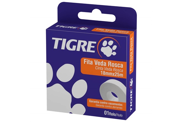 FITA VEDA ROSCA TIGRE  18MMX25M