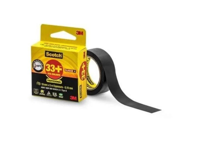 FITA ISOLANTE 3M SCOTCH 33+ 19X5M