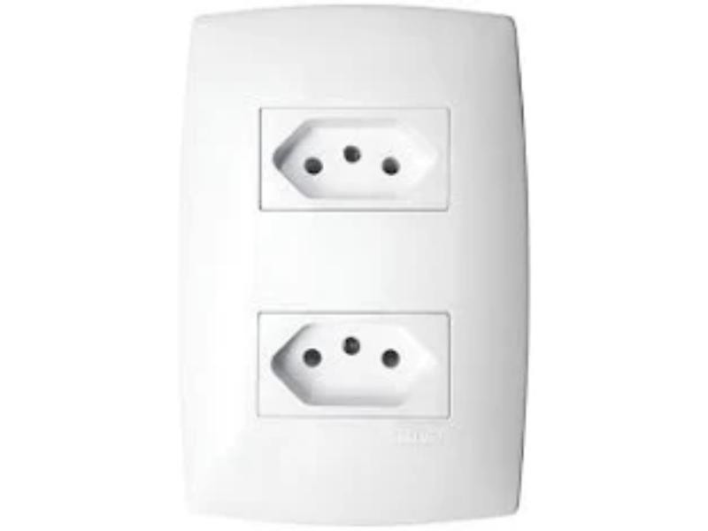 HOME CONJ 4X2 TOMADA DUPLA 10A