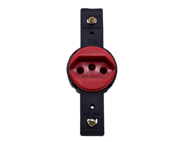GRIS TOMADA HLONGA 20A VERMELHA