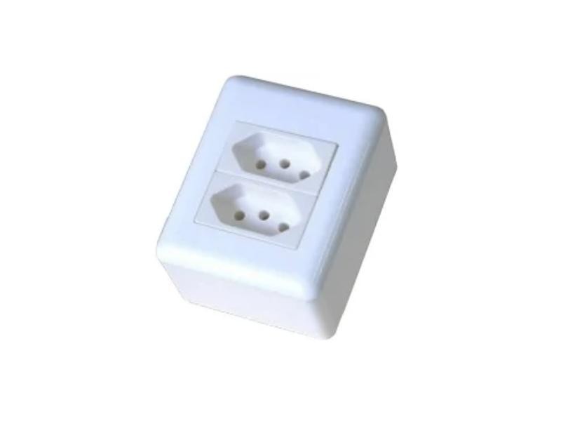 HOME OVERLAP CONJ TOMADA DUPLA 20A