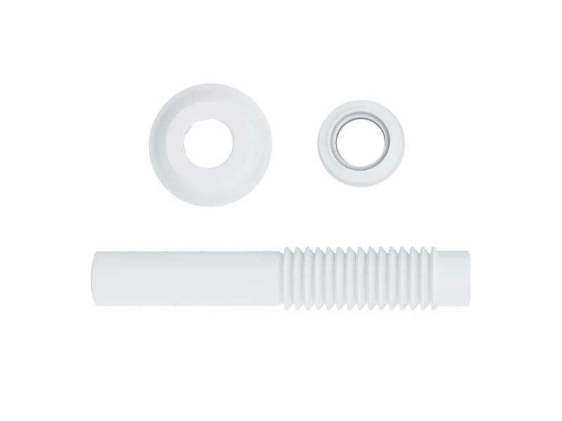 TUBO DE LIGACAO BLUKIT AJUSTAVEL VASO BRANCO